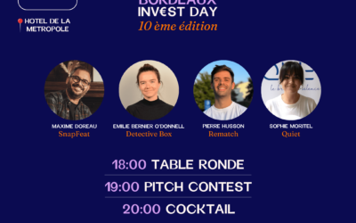 Jeudi 3 octobre : retour du Bordeaux Invest Day !